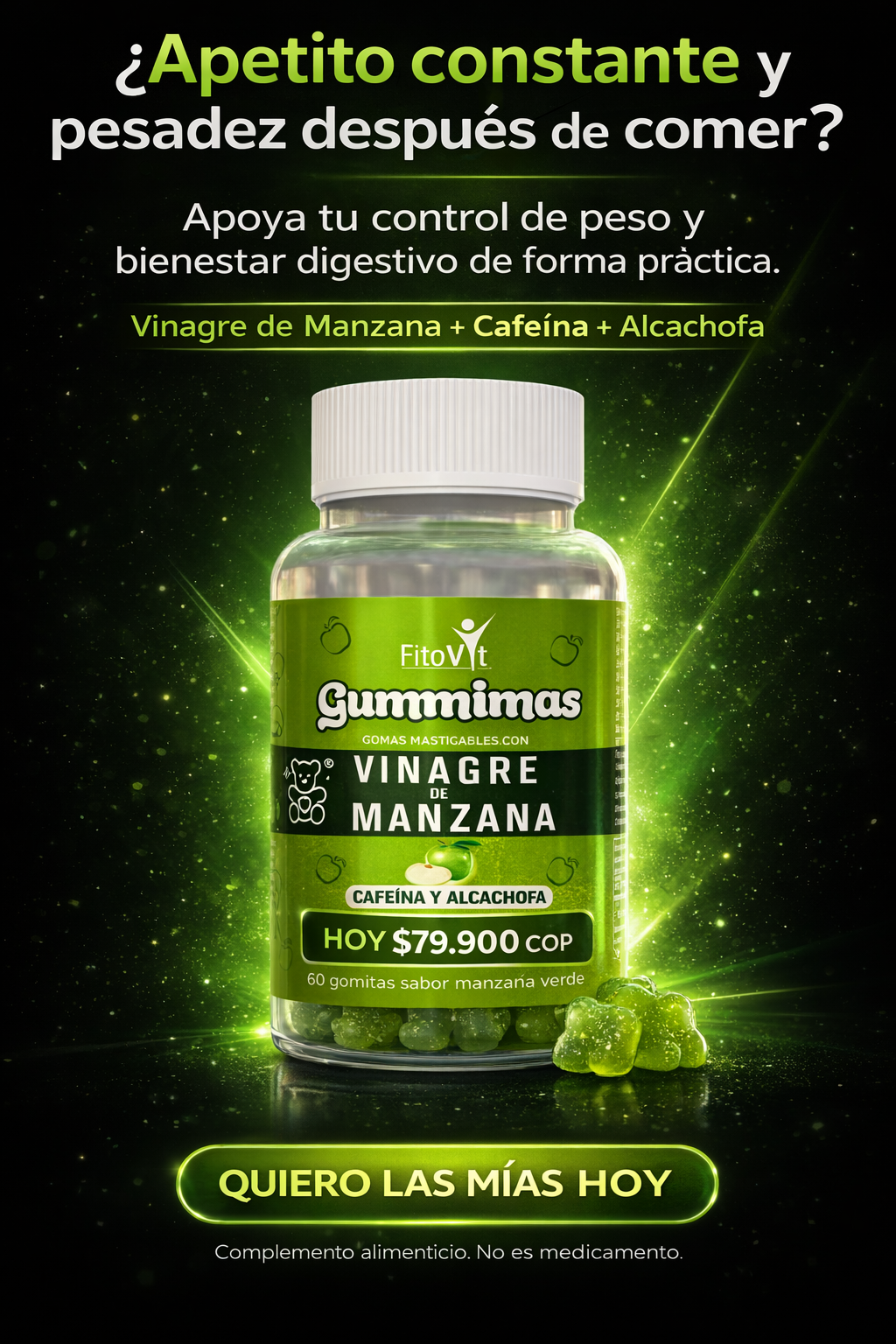 VINAGRE DE MANZANA, GOMA X60 UND