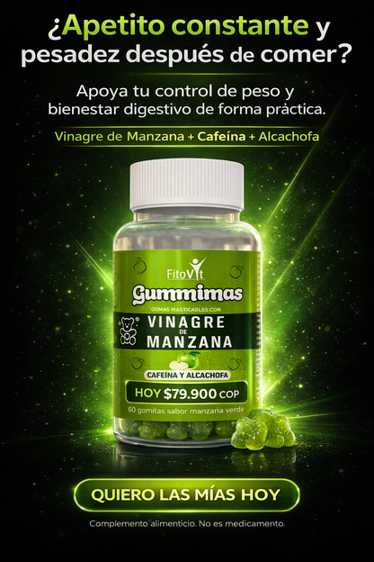 VINAGRE DE MANZANA, GOMA X60 UND