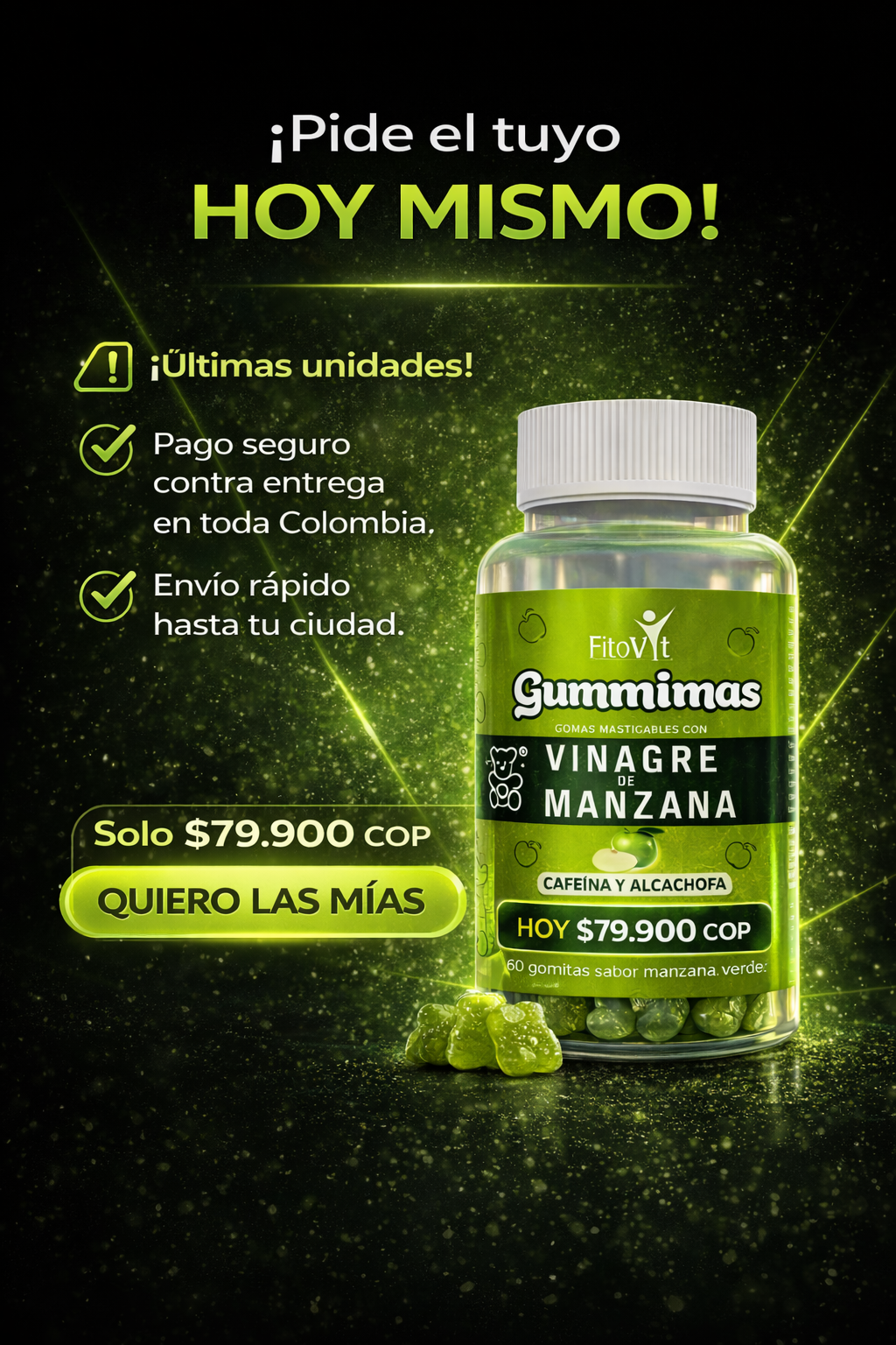 VINAGRE DE MANZANA, GOMA X60 UND