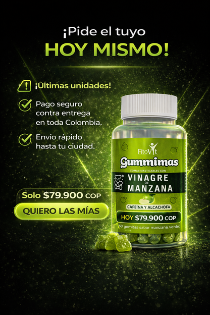 VINAGRE DE MANZANA, GOMA X60 UND